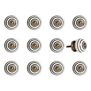 Knob-It Home Decor Classic Cabinet & Drawer Knobs | 12-Piece | K4009
